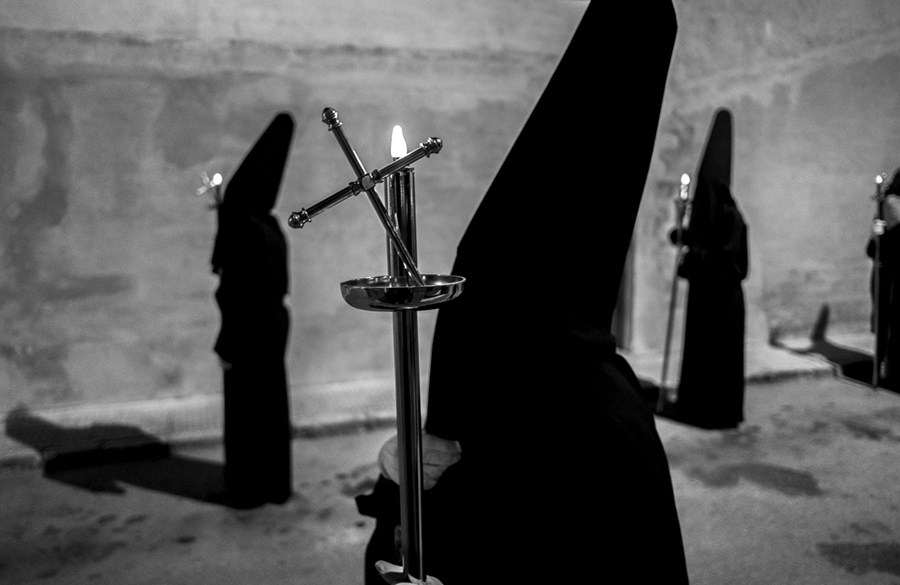Semana Santa procesion. Alquerias, Murcia, Spain
